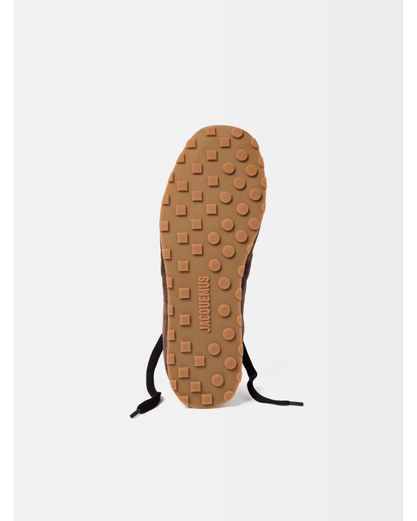 THE DARK BROWN TENNIS SNEAKERS