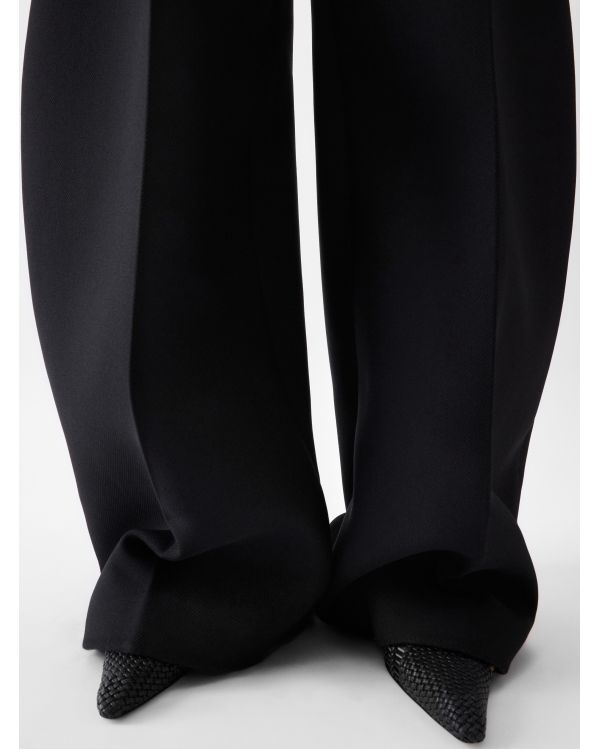 THE OVALO LARGE BLACK TROUSERS