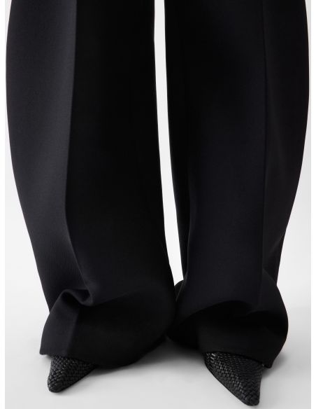 THE OVALO LARGE BLACK TROUSERS