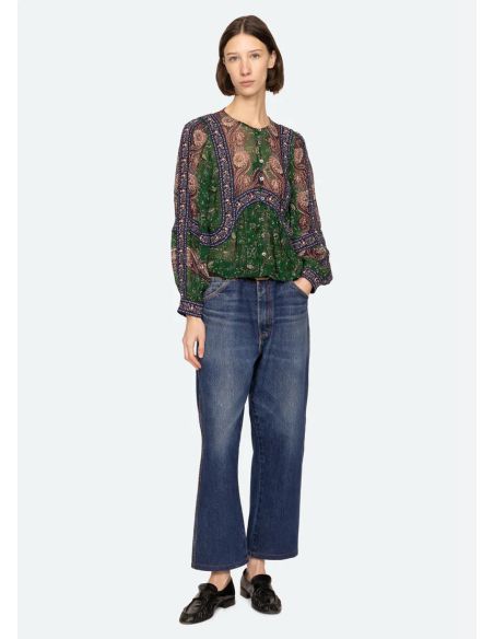 MELBA TOP GREEN