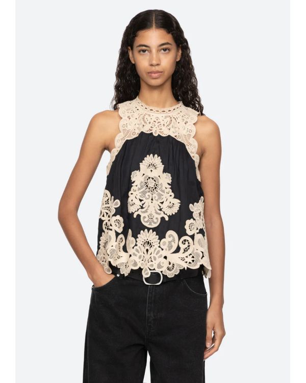 MEDINA TANK BLACK