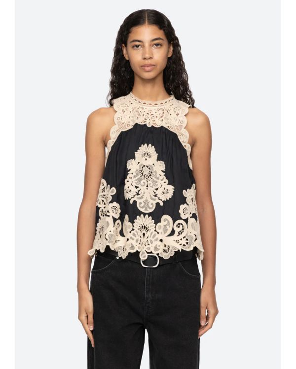 MEDINA TANK BLACK