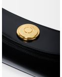 THE BLACK OVALO CLUTCH BAG