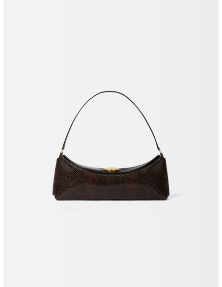 LA POCHETTE OVALO BRUN FONCÉ