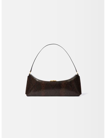 LA POCHETTE OVALO BRUN FONCÉ