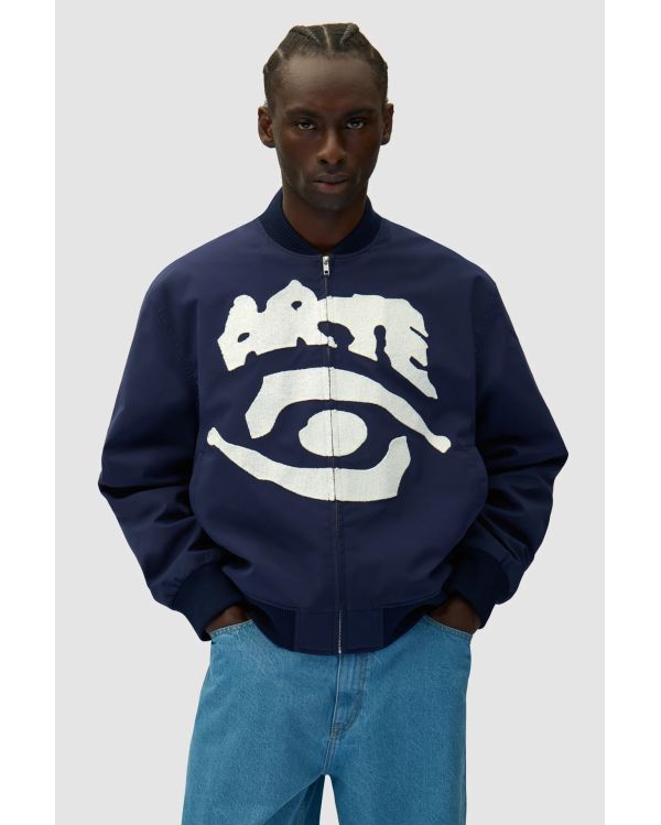 VESTE BOMBER EYE 450 BLEU MARINE
