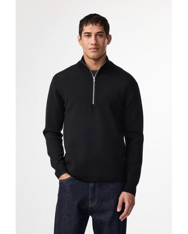 HARALD HALF ZIP 6530 SWEATER