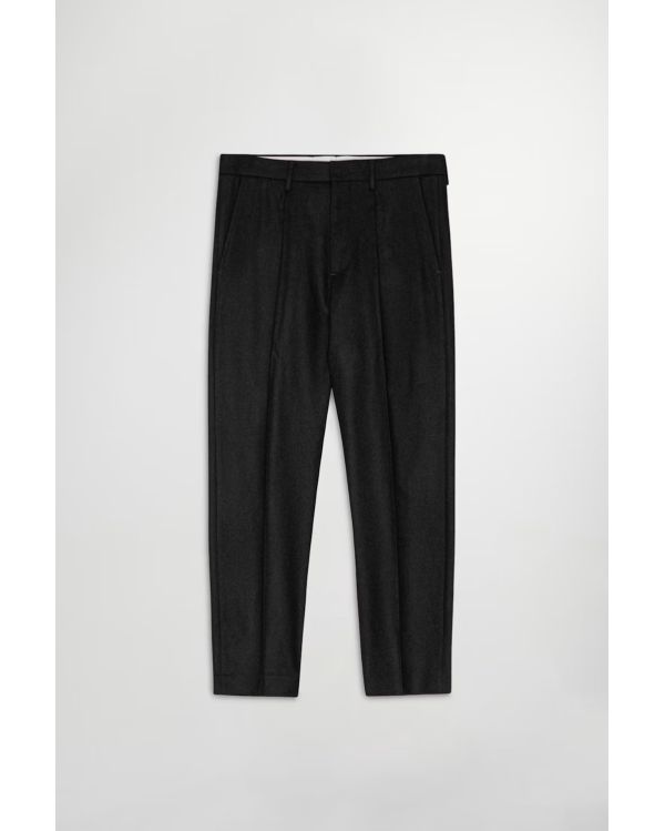 BILL TAPERED LEG REGULAR FIT BLACK TROUSER