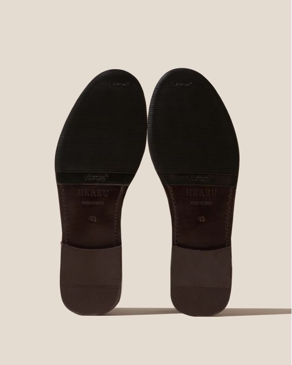 MOCASSINS BORADA MARRON FONCÉ