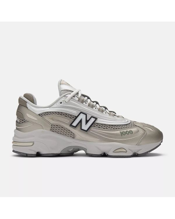 1000 ARID STONE LIGHT SILVER METALLIC SNEAKERS