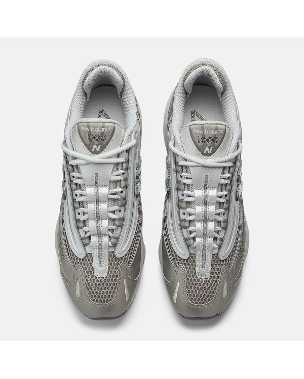 1000 ARID STONE LIGHT SILVER METALLIC SNEAKERS