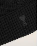 BLACK WOOL AMI DE COEUR HAT