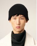 BLACK WOOL AMI DE COEUR HAT