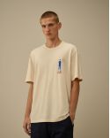 TSHIRT COQUILLE DE PISTACHE BEIGE