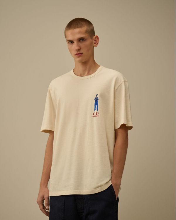 TSHIRT PISTACHIO SHELL BEIGE