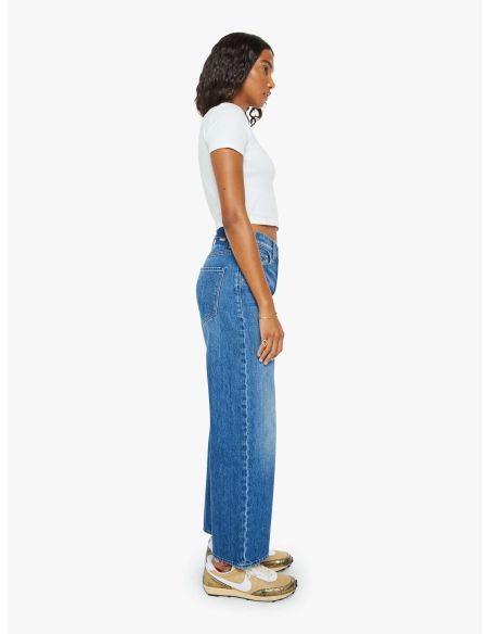 JEAN THE DODGER ANKLE GREEN THUMB BLEU MOYEN DÉLAVÉ