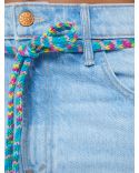 JEAN SNACKS! THE SHOELACE FUN DIP NERDY WHIPPED BLEU CLAIR DÉGRADÉ
