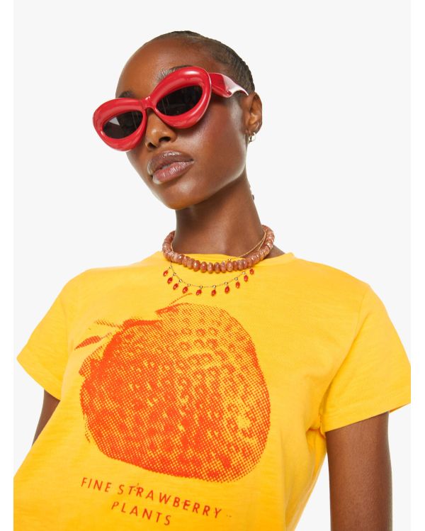 TSHIRT THE SINFUL FINE STRAWBERRY JAUNE DORÉ
