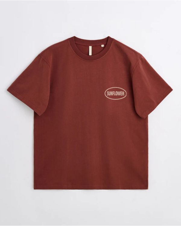 EASY HOURS TEE FIRE BRICK
