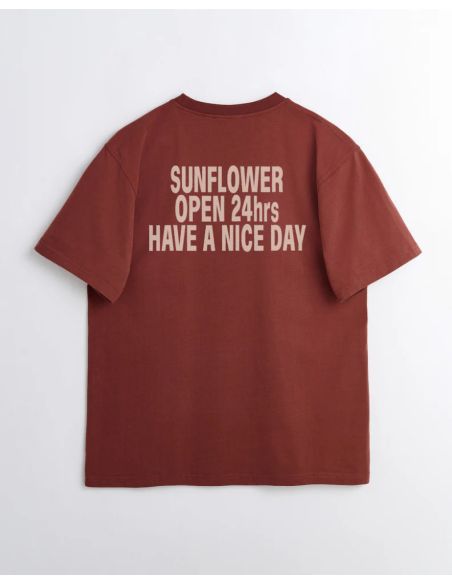 EASY HOURS TEE FIRE BRICK