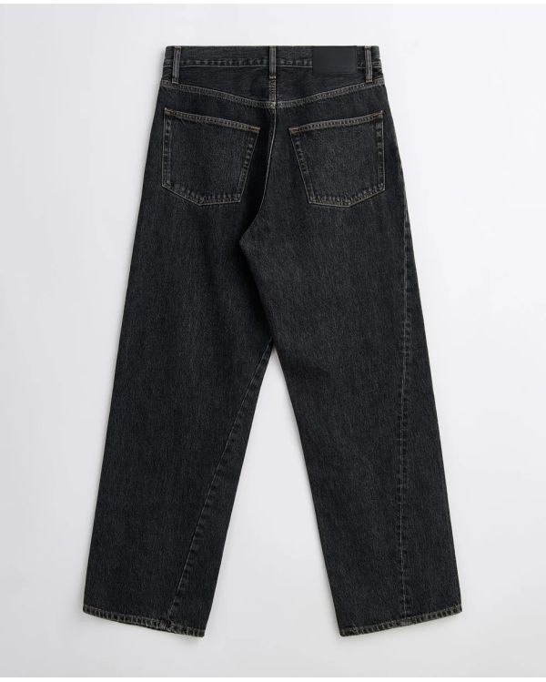 WIDE TWIST JEAN BLACK STONE 2