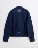 VESTE CINTRÉE TYPE 2 INDIGO BRUT