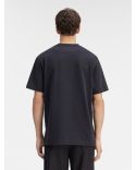 GROS GRAIN TSHIRT BLACK