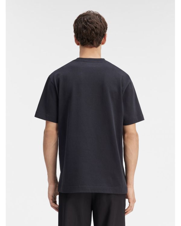 GROS GRAIN TSHIRT BLACK 2