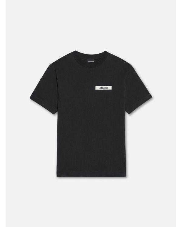 GROS GRAIN TSHIRT BLACK