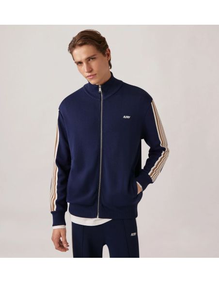 JACKET MAIN MAN KNIT BLUE