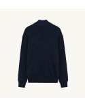 VESTE MAIN MAN KNIT BLEU