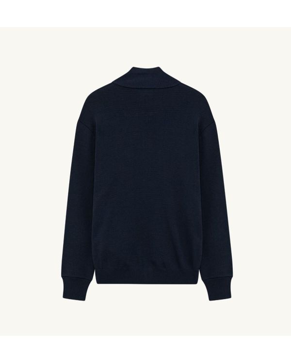 JACKET MAIN MAN KNIT BLUE 2