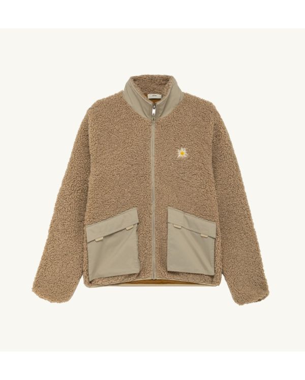 VESTE MAIN UNISEX TEDDY FIBER