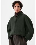 LE CARDIGAN PALLONE KAKI FONCÉ