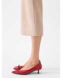 LA JUPE MAILLE DOPPIO MULTI-BEIGE