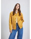 VESTE BRODÉE LIBERTÉ OCRE JAUNE