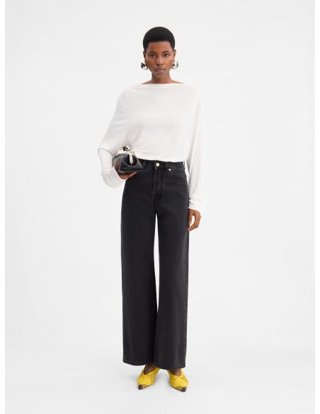 THE DE-NÎMES WIDE BLACK