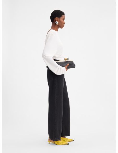 THE DE-NÎMES WIDE BLACK