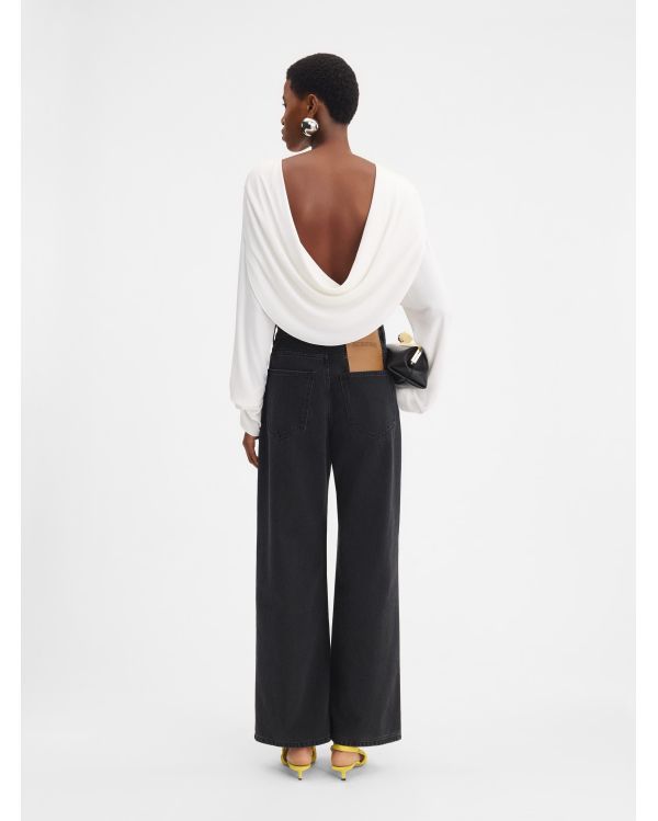 THE DE-NÎMES WIDE BLACK