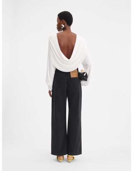THE DE-NÎMES WIDE BLACK