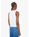 THE COURT CRUSHER GARDEN GIRL WHITE TSHIRT