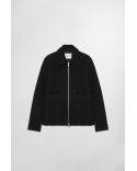 VESTE EN LAINE GAEL NOIR