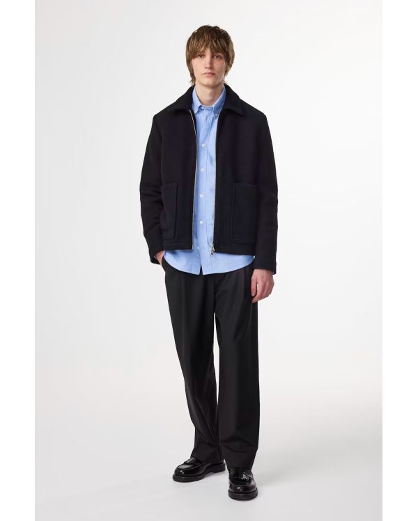 VESTE EN LAINE GAEL NOIR 2