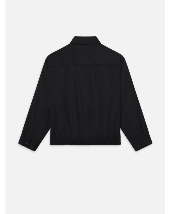 BLOUSON WOOL CASHMERE NOIR 2