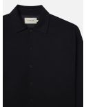 DOUBLE FACE SHIRT JACKET DARK NAVY