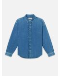 BUTTON DOWN RELAXED DENIM SHIRT PALMA