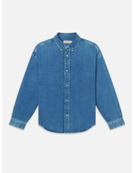 CHEMISE EN JEAN BUTTON DOWN RELAXED PALMA