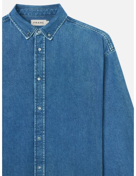 CHEMISE EN JEAN BUTTON DOWN RELAXED PALMA