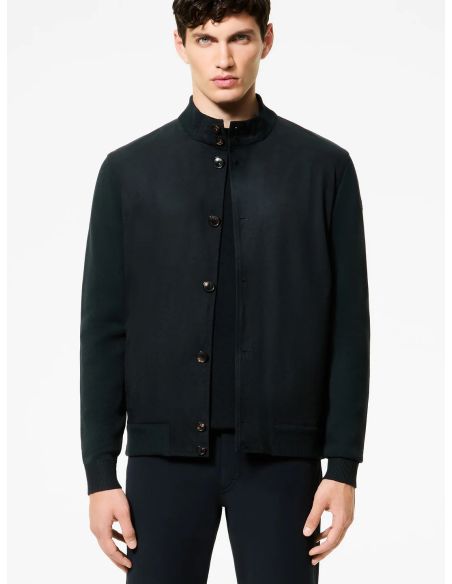 VESTE TRICOT DOUX NABUCCO VAL MARRON