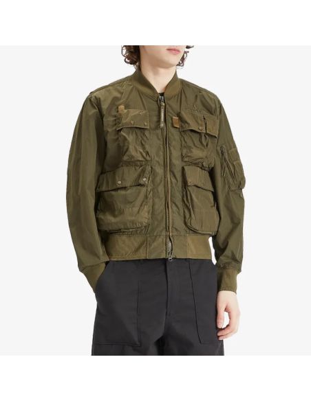 VESTE BOMBER MULTIPOCKET IVY GREEN